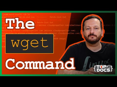 The wget Command featuring Jay LaCroix